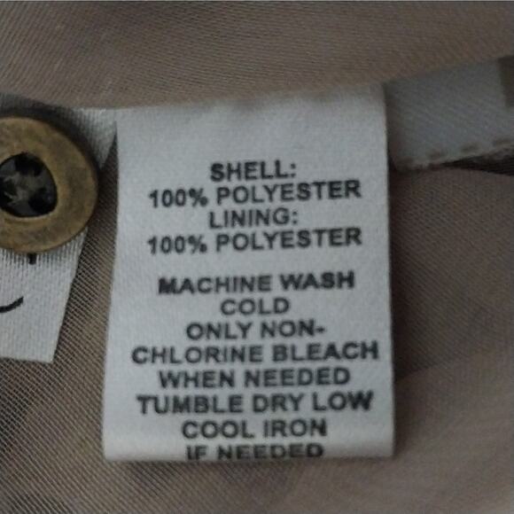 NWOT! ANN TAYLOR LOFT! BEIGE, CREAM, BROWN LEOPARD CHIFFON FLUTTERY DRESS! SZ 4 - Picture 10 of 11